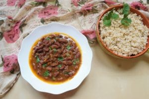 Rajma Masala Instant Pot Pressure Cooker Red Beans Curry