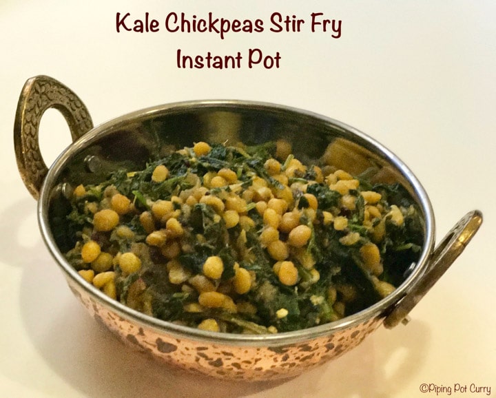 Kale Chana Dal Pressure Cooker