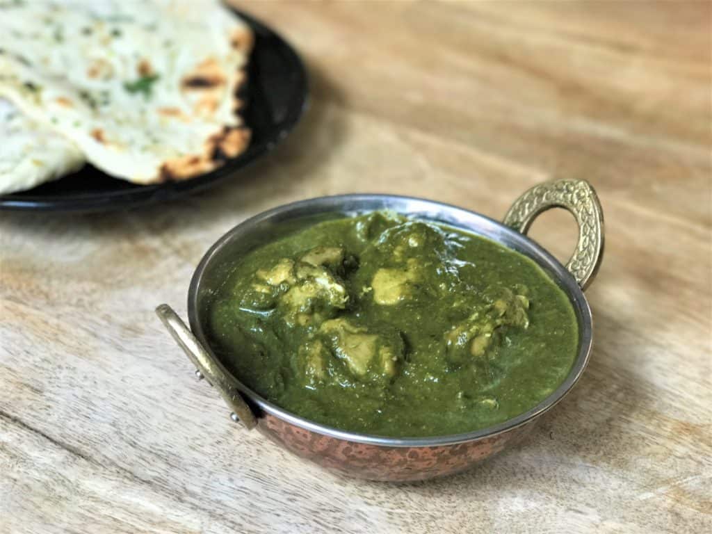 Chicken Saag Instant Pot Pressure Cooker