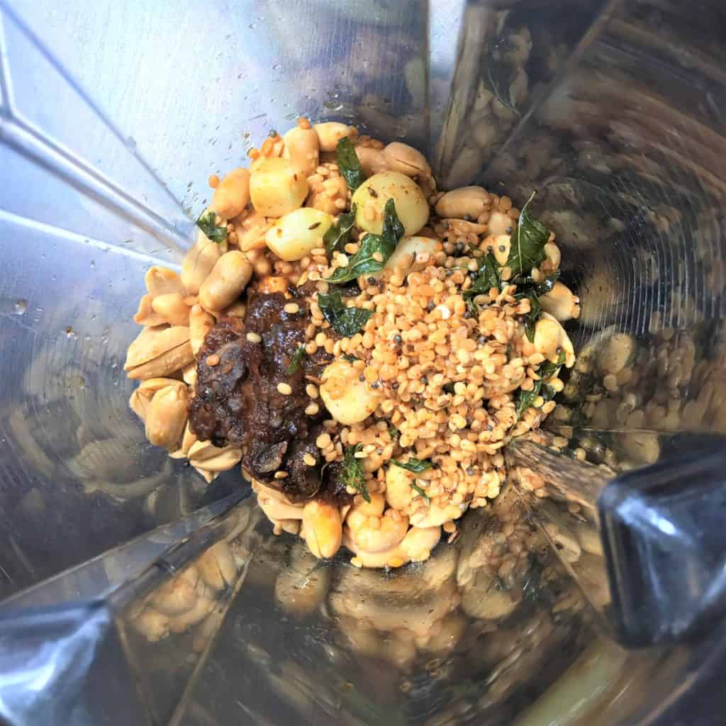 Peanut Chutney Dip Vitamix