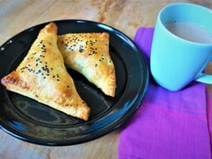 Paneer Puff Pastry Turnovers