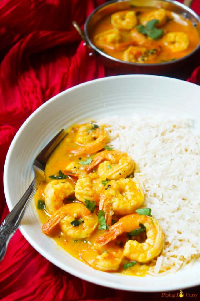 Easy Instant Pot Coconut Shrimp Curry Instant Pot Piping Pot Curry