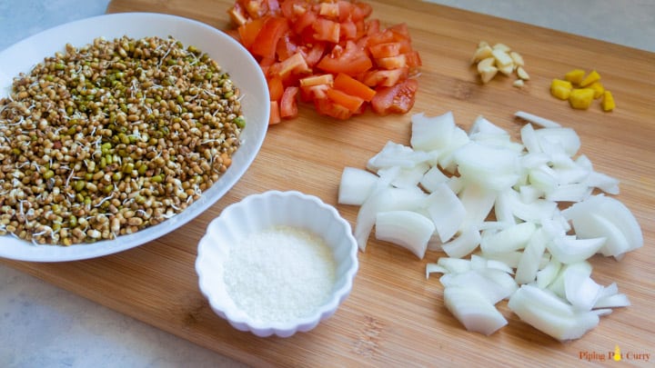 Misal Pav Instant Pot Ingredients