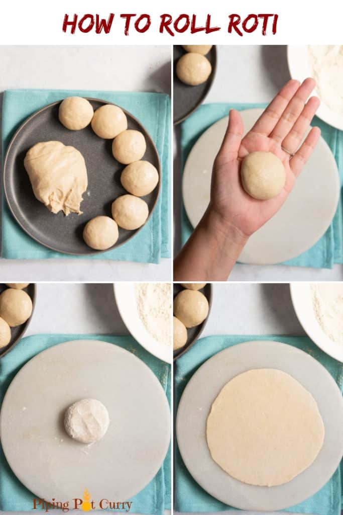 Roti, also known as Chapati or Phulka, is a staple in most Indian homes. This whole wheat Indian flatbread is typically enjoyed as a side with curries or lentils. Let's learn how to make roll round roti's every time! How to roll roti chapati - Whole Wheat Indian Flatbread